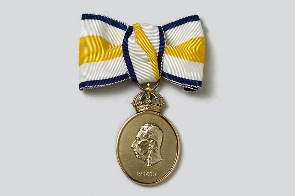 Prins Eugen-medaljen. Foto: Alexis Daflos/Kungl. Hovstaterna