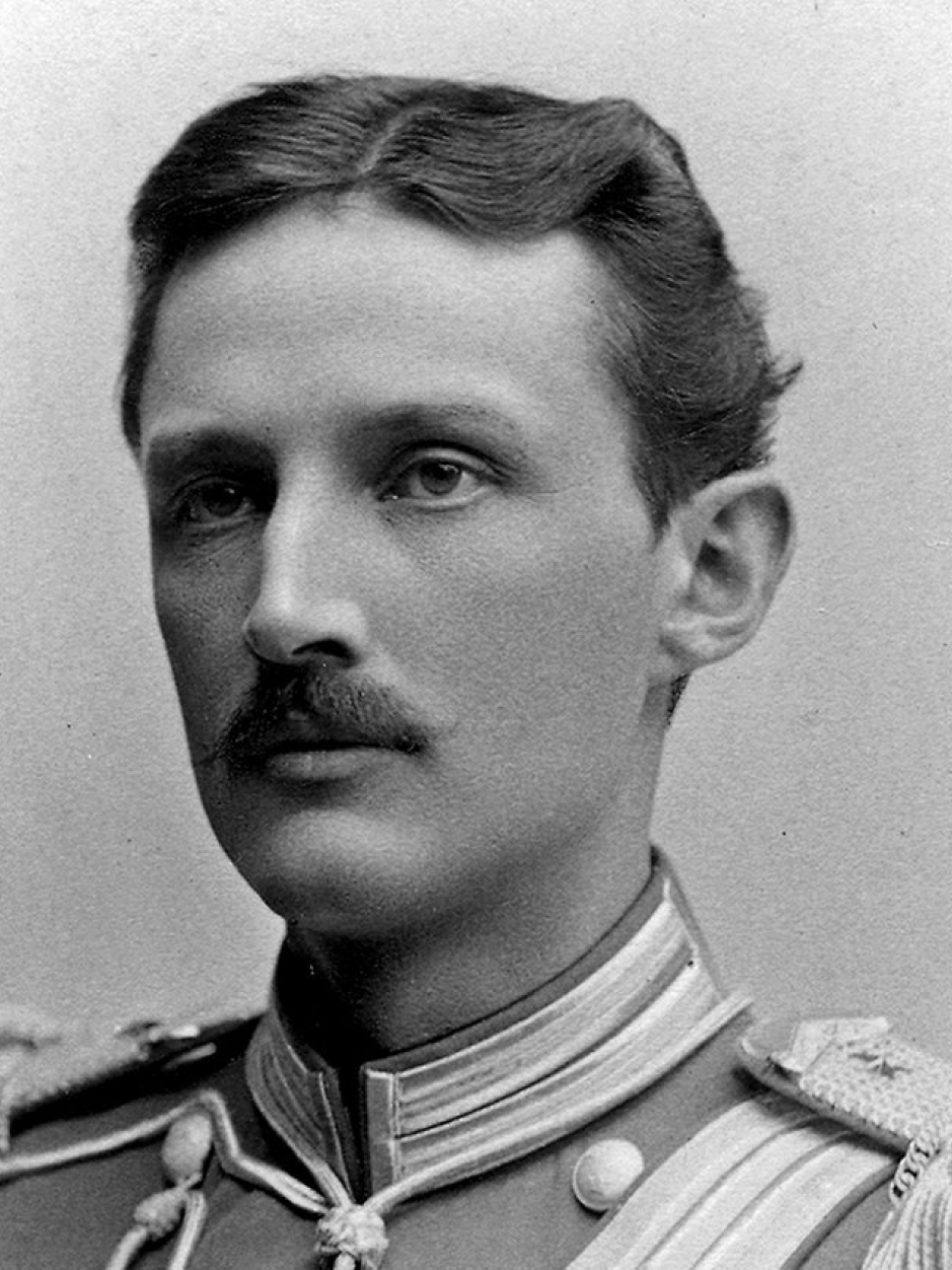 Prins Carl porträtterad 1892. Foto ur Bernadottebibliotekets arkiv