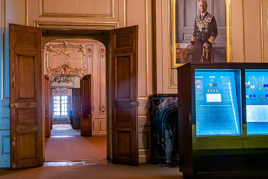 The Halls of the Orders in the Royal Palace. Photo: Jonas Borg/Kungl. Hovstaterna